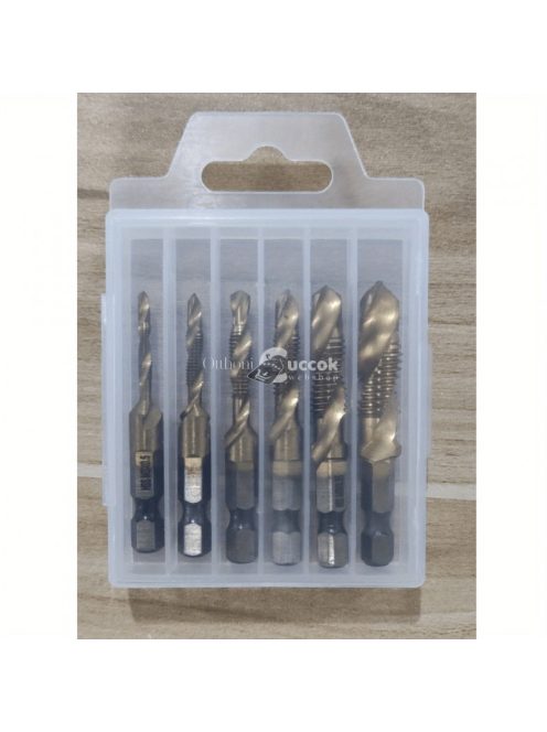 Kombinált Gépi Menetfúró Készlet