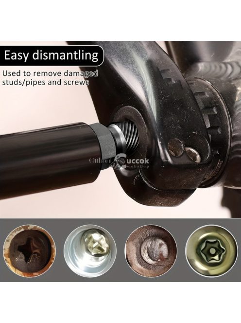 10db Törtcsavar Eltávolító Készlet