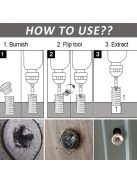 10db Törtcsavar Eltávolító Készlet