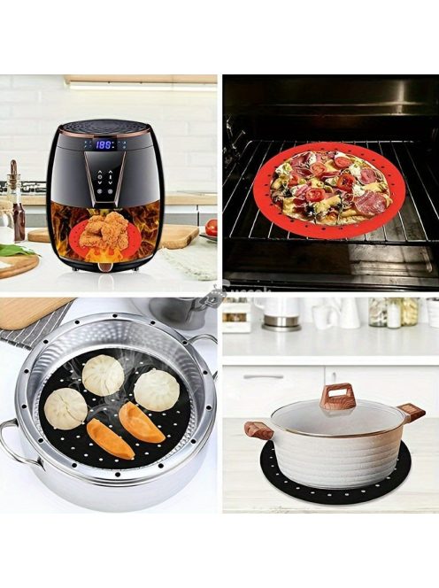 Lyukacsos Air Fryer Sütőlap, Tapadásmentes