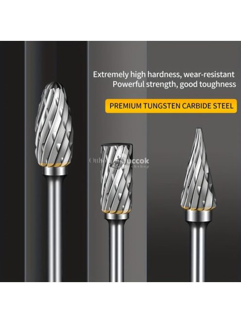 10db Volfrámkarbid Profilmaró Készlet