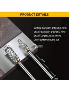 10db Volfrámkarbid Profilmaró Készlet