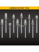 10db Volfrámkarbid Profilmaró Készlet