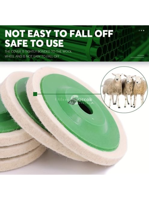 10db Rövidszálú Gyapjúkorong Polírozógéphez