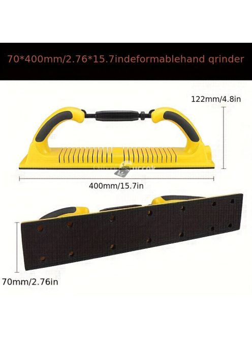 Kézi csiszolószerszám famegmunkáláshoz, 70mm