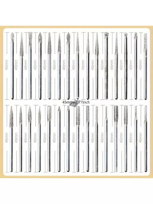 30db Gyémántfejű Csiszoló Gravírozógéphez