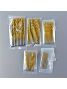 50db Titán Bevonatú HSS Nagysebességű Acél Fúrókészlet