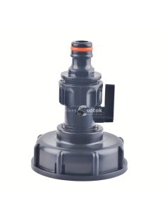   IBC Tartály Leeresztő Adapter Kerti Öntöző Csatlakozóval