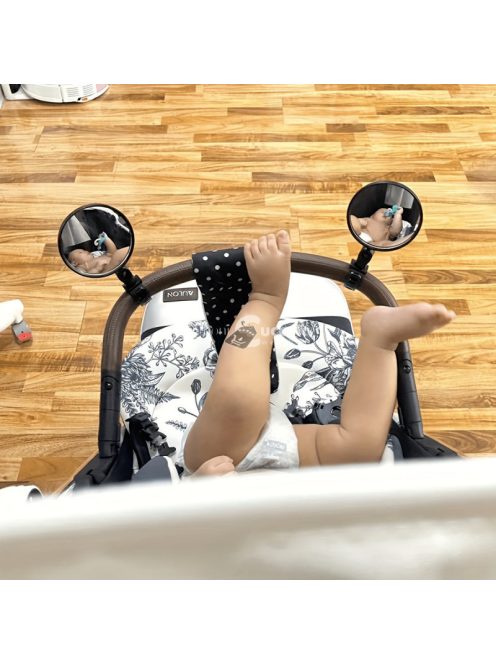 2db Babakocsi Visszapillantó Tükör