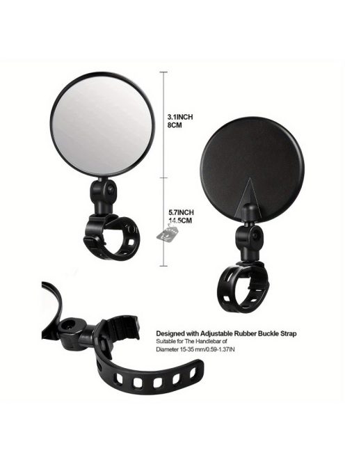 2db Babakocsi Visszapillantó Tükör