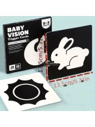 Fekete-fehér Kontraszt Kártyák 0-3 Hónapos Korig