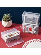 2db Átlátszó Kártyatartó Doboz