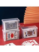 2db Átlátszó Kártyatartó Doboz