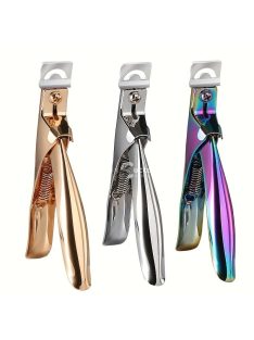   Ezüst, Rozsdamentes, U Alakú Körömvégek Körömvágó, Élvágók, Műkörömvágás Kerek/négyzet Alakú Műkörömcsúcsokhoz