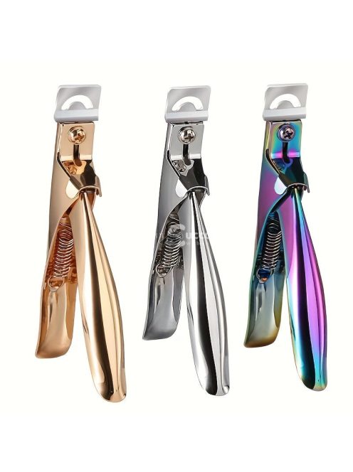 Ezüst, Rozsdamentes, U Alakú Körömvégek Körömvágó, Élvágók, Műkörömvágás Kerek/négyzet Alakú Műkörömcsúcsokhoz