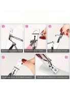 Ezüst, Rozsdamentes, U Alakú Körömvégek Körömvágó, Élvágók, Műkörömvágás Kerek/négyzet Alakú Műkörömcsúcsokhoz