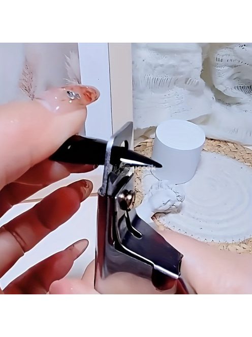 Ezüst, Rozsdamentes, U Alakú Körömvégek Körömvágó, Élvágók, Műkörömvágás Kerek/négyzet Alakú Műkörömcsúcsokhoz