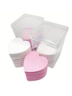   200db Körömtörlők Új köröm és szempilla tisztító termékek szempilla ragasztó tisztító pamut lap körömmosó pamut párna Köröm eltávolító pamut lapok manikűr pedikűr körömdíszítő eszköz