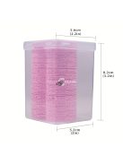 200db Körömtörlők Új köröm és szempilla tisztító termékek szempilla ragasztó tisztító pamut lap körömmosó pamut párna Köröm eltávolító pamut lapok manikűr pedikűr körömdíszítő eszköz