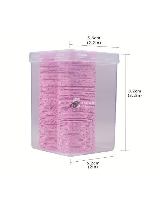 200db Körömtörlők Új köröm és szempilla tisztító termékek szempilla ragasztó tisztító pamut lap körömmosó pamut párna Köröm eltávolító pamut lapok manikűr pedikűr körömdíszítő eszköz