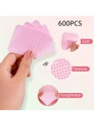 600db Körömtörlők, Körömlakk Eltávolító Párnák, Puha Körömtisztító Törlőkendők, Eltávolító Manikűr Eszköz