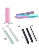 20 Db/szett Körömreszelő És Pufferkészlet, Professzionális Manikűr Eszközkészlet, Körömpufferblokk Reszelők, Gél Polírozás Csiszoló Körömápoló Eszközkészlet