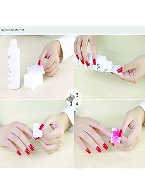 540db Körömtörlő, UV Gél Körömlakklemosó, Vattakorongok, Manikűrtisztító Tisztítóeszközök