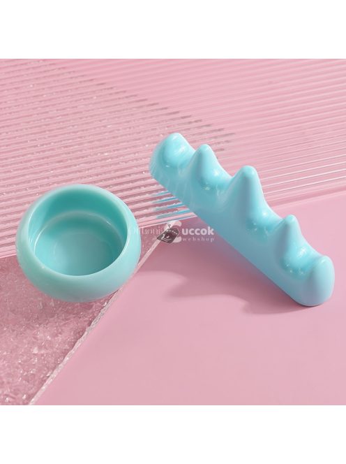 Új Nail Art Pen mosópohár és tartó, Körömtisztító pohár, Kényelmes Nail Art Pen ecsettartó, Körömjavító eszköz