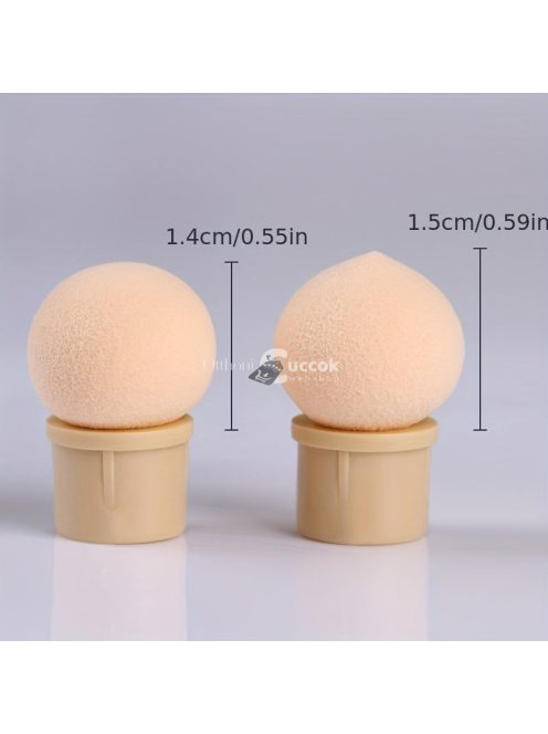 10 db puha és kerek fokozatos csere körömlakk szivacsfej az egyszerű manikűrhöz és barkácsoláshoz