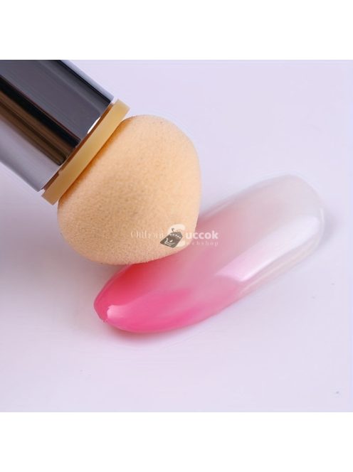 10 db puha és kerek fokozatos csere körömlakk szivacsfej az egyszerű manikűrhöz és barkácsoláshoz