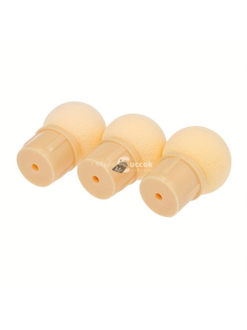 10 db puha és kerek fokozatos csere körömlakk szivacsfej az egyszerű manikűrhöz és barkácsoláshoz