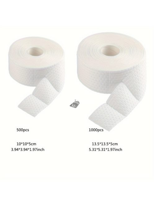 500db Manikűrösök által ajánlott körömlakklemosó kendők, szöszmentes puha párnák, körömtisztítás, gél eltávolító tamponok, szalonminőség