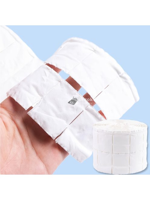 500db Manikűrösök által ajánlott körömlakklemosó kendők, szöszmentes puha párnák, körömtisztítás, gél eltávolító tamponok, szalonminőség