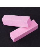 10db Rózsaszín fehér csiszoló csiszoló reszelők Blokk pedikűr manikűr ápoló szivacs körömdíszítő puffer csiszoló polírozás sértetlen körömdíszítő eszközök