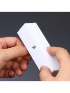 10db Rózsaszín fehér csiszoló csiszoló reszelők Blokk pedikűr manikűr ápoló szivacs körömdíszítő puffer csiszoló polírozás sértetlen körömdíszítő eszközök