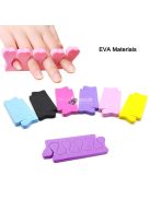 20 db Szív alakú körömdíszítő lábujjleválasztók - Soft Gel UV Beauty Tools professzionális manikűrhöz és pedikűrhöz