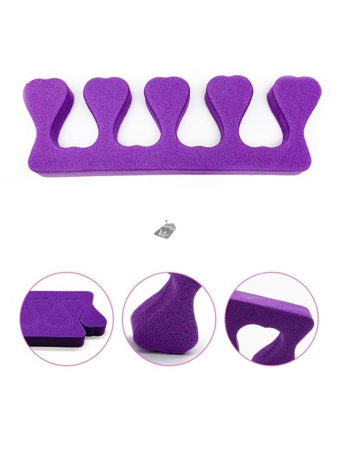 20 db Szív alakú körömdíszítő lábujjleválasztók - Soft Gel UV Beauty Tools professzionális manikűrhöz és pedikűrhöz