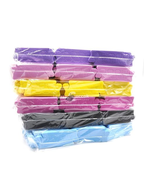 20 db Szív alakú körömdíszítő lábujjleválasztók - Soft Gel UV Beauty Tools professzionális manikűrhöz és pedikűrhöz