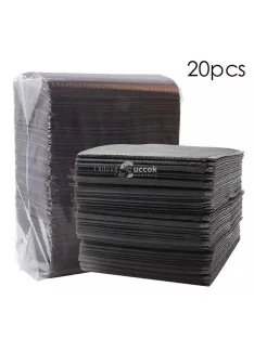   20db Nail Art asztali szőnyeg eldobható tiszta párnák körömápoláshoz gél lakk vízálló terítők manikűr eszköz kiegészítők