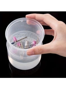   Nail Soaking Bowl Hand Spa Bowl Gél Lakk Eltávolító Tál Manikűr Körömdíszítő Gél Eltávolító Eszköz Barkácsszalonhoz Otthon