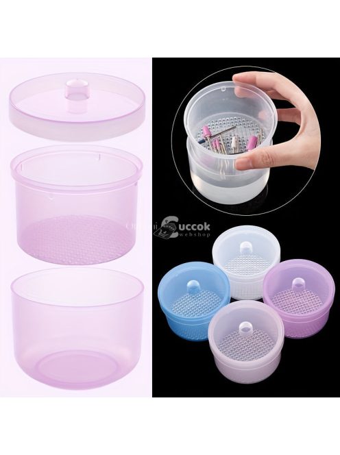 Nail Soaking Bowl Hand Spa Bowl Gél Lakk Eltávolító Tál Manikűr Körömdíszítő Gél Eltávolító Eszköz Barkácsszalonhoz Otthon
