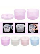 Nail Soaking Bowl Hand Spa Bowl Gél Lakk Eltávolító Tál Manikűr Körömdíszítő Gél Eltávolító Eszköz Barkácsszalonhoz Otthon