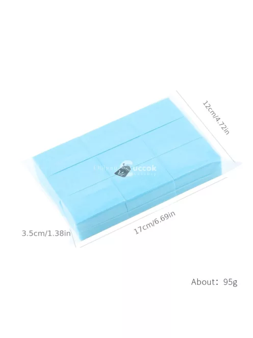 630 db eldobható körömtörlő körömlakk eltávolító szöszmentes puha párnák akril gél körömhöz