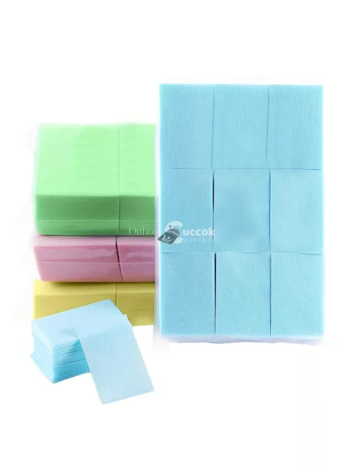 630 db eldobható körömtörlő körömlakk eltávolító szöszmentes puha párnák akril gél körömhöz