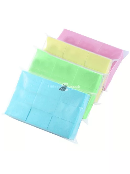 630 db eldobható körömtörlő körömlakk eltávolító szöszmentes puha párnák akril gél körömhöz