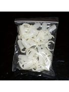 50 Db Körömlakk Színes Kijelzőkártya, Lakk UV Gél Színű Kijelző Körömdíszítő Gyűrű, Műkörömcsúcsok