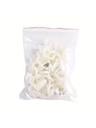 50 Db Körömlakk Színes Kijelzőkártya, Lakk UV Gél Színű Kijelző Körömdíszítő Gyűrű, Műkörömcsúcsok