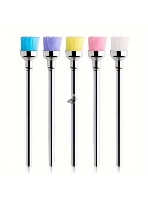 Körömpor tisztító kefe, körömlakk csiszoló fúró tiszta kefefej elektromos körömfúró géphez körömpor eltávolító tartozék eszköz