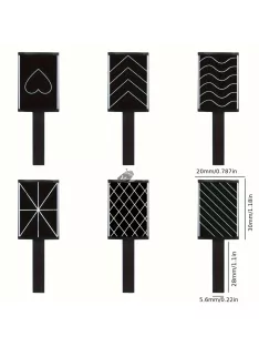   Mágneses pálca 3D mágneses macskaszem gélhez, varázslatos köröm művészeti manikűr eszköz, UV gél mágneses pálca manikűr köröm művészeti eszközök