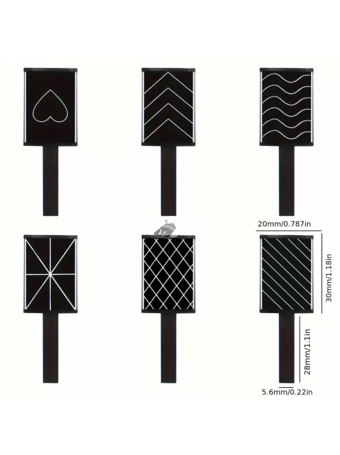 Mágneses pálca 3D mágneses macskaszem gélhez, varázslatos köröm művészeti manikűr eszköz, UV gél mágneses pálca manikűr köröm művészeti eszközök